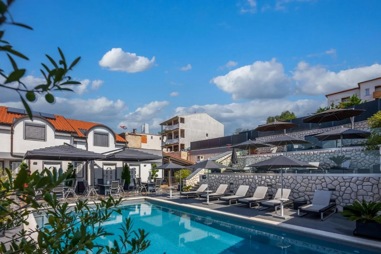 Villa Fijala Pool-Anlage Crikvenica Kroatien