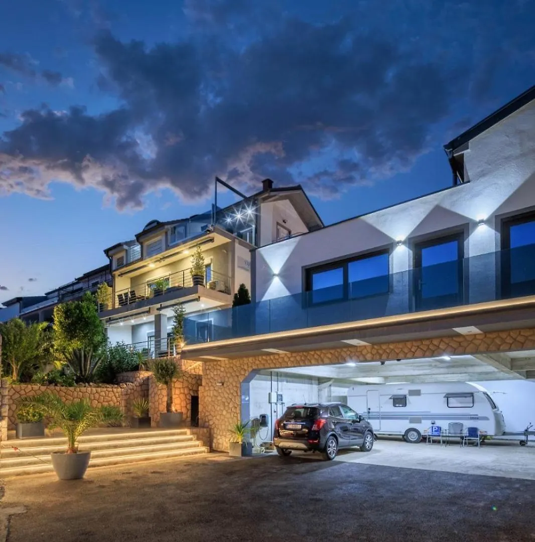 Lägenhet Villa Fijala Pool-Anlage Crikvenica
