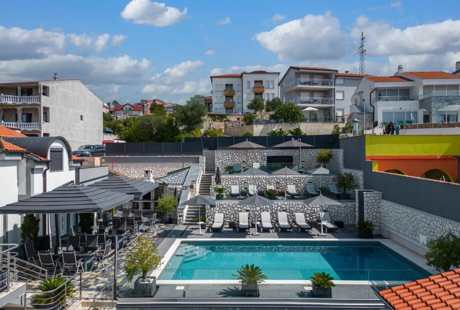 Villa Fijala Pool-Anlage Crikvenica Kroatien