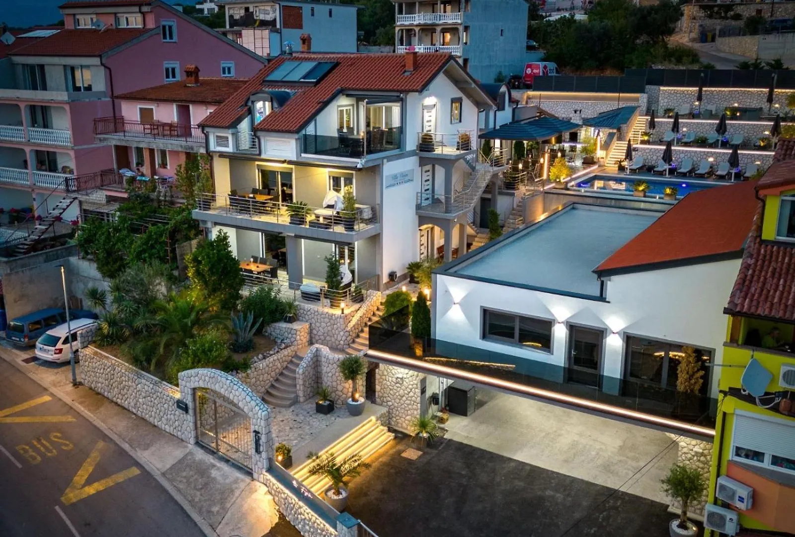 Lägenhet Villa Fijala Pool-Anlage Crikvenica